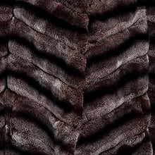 Load image into Gallery viewer, 2019 hot sale women real natural rex rabbit fur coat high quality 100% genuine rex rabbit fur chinchilla color winter jacket