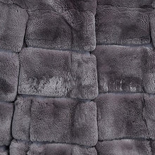 Load image into Gallery viewer, 2019 hot sale women real natural rex rabbit fur coat high quality 100% genuine rex rabbit fur chinchilla color winter jacket